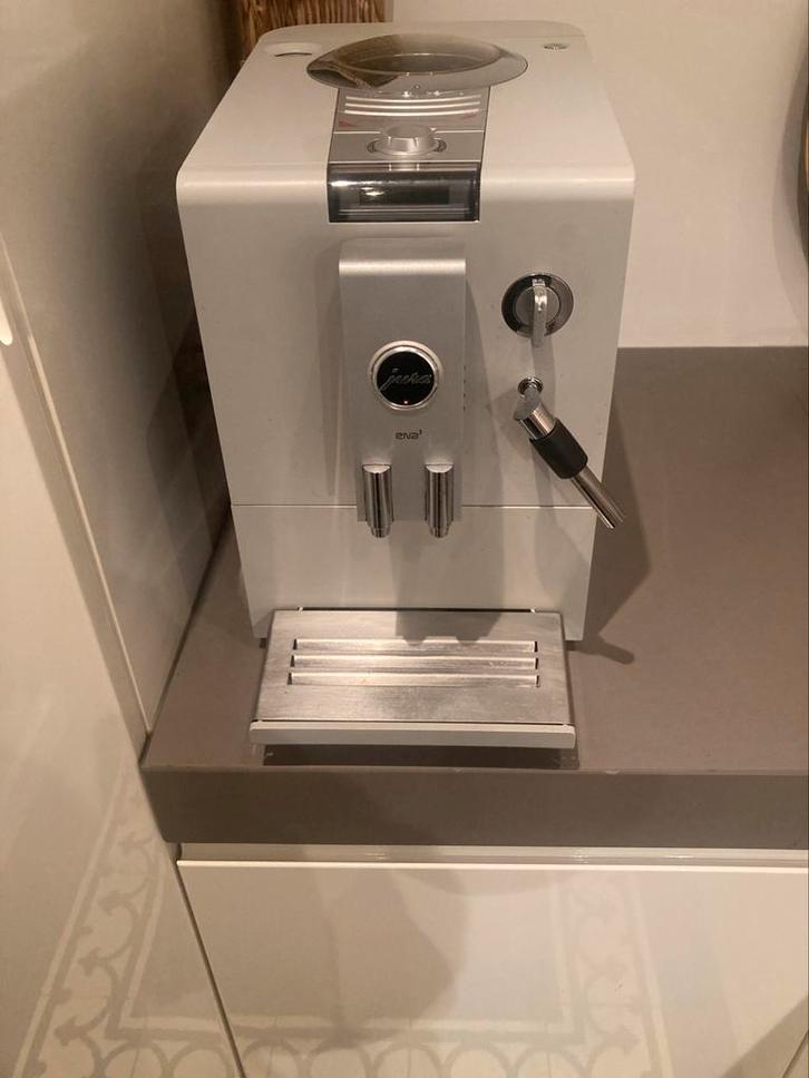 Jura ENA 3 koffiemachine, Witgoed en Apparatuur, Koffiezetapparaten, Zo goed als nieuw, Koffiebonen, Koffiemachine, 10 kopjes of meer
