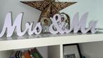 Mr. & Mrs. Tafeldecoratie - Wit, Ophalen of Verzenden, Nieuw