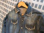 Jeans shirt, Ophalen of Verzenden, Zo goed als nieuw, Maat 42/44 (L), Blauw