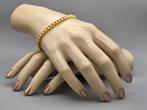 Goud op zilver gourmet schakel armband. 2025/594., ., Nieuw, Ophalen of Verzenden, .