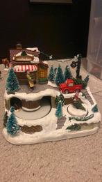 Kersthuisjes en een berg, Diversen, Kerst, Ophalen, Gebruikt