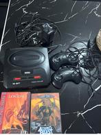 Sega Mega Drive II met 2 games!, Spelcomputers en Games, Spelcomputers | Sega, Mega Drive, Met 2 controllers, Ophalen of Verzenden