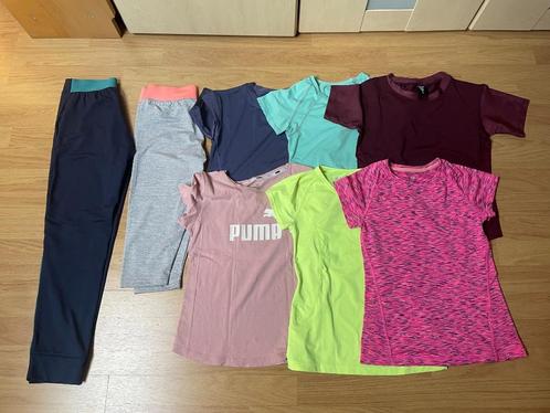 Sportpakket maat 134, Kinderen en Baby's, Kinderkleding | Maat 134, Gebruikt, Meisje, Sport- of Zwemkleding, Verzenden