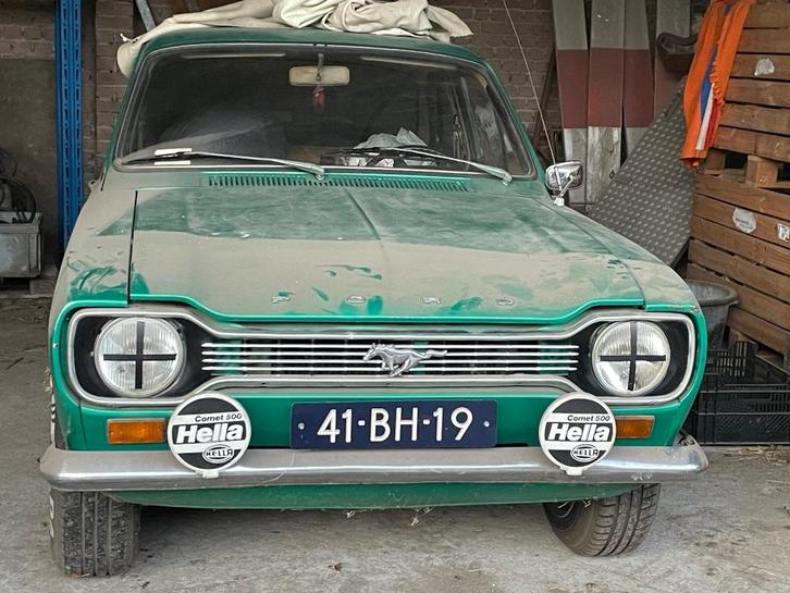Ford Escort 1.3 1974 Groen, Auto's, Ford, Particulier, Escort, Radio, Trekhaak, Benzine, Hatchback, Handgeschakeld, Origineel Nederlands