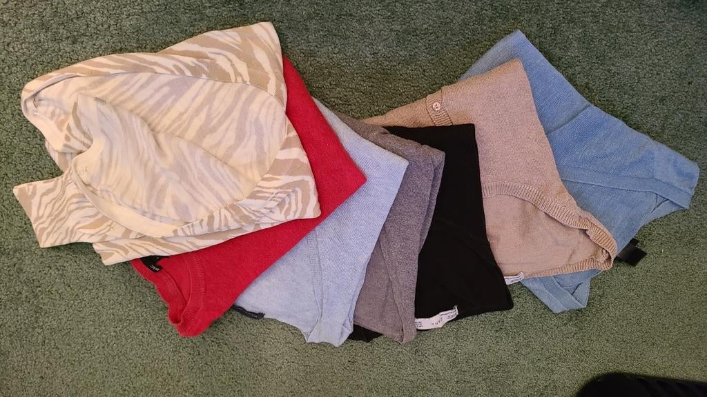 Diverse merken vestjes/ truitjes, Overige kleuren, Zara, Blue River, Ophalen of Verzenden, Zo goed als nieuw