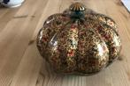 Lakdoos pompoen lacquered box, Ophalen of Verzenden, Gebruikt, Rechthoekig