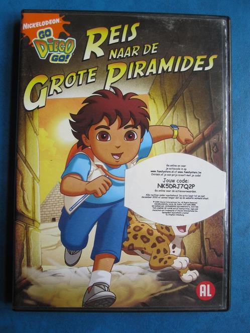 Go, Diego! Go! - Reis naar de Grote Piramides, Cd's en Dvd's, Dvd's | Tekenfilms en Animatie, Zo goed als nieuw, Amerikaans, Tekenfilm