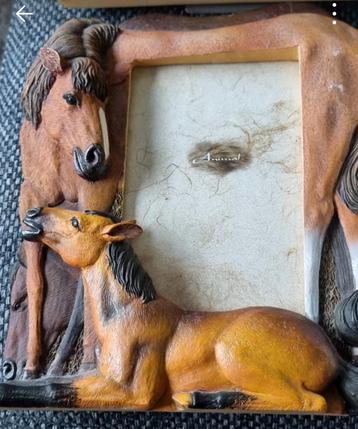 Fotolijst paard met veulen  beschikbaar voor biedingen