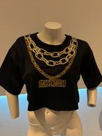 H&m moschino shirt met kralen. Maat s, Kleding | Dames, ., Zwart, Zo goed als nieuw, Korte mouw