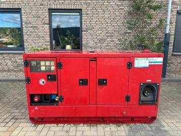 Atlas-Copco QAS 38 Yanmar Mecc Alte Spa 40 kVA Silent genera beschikbaar voor biedingen