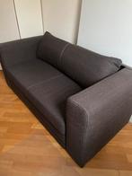 Mooie grijze tweepersoonsbank, Huis en Inrichting, Banken | Sofa's en Chaises Longues, Ophalen, 150 tot 200 cm, Tweepersoons, 75 tot 100 cm