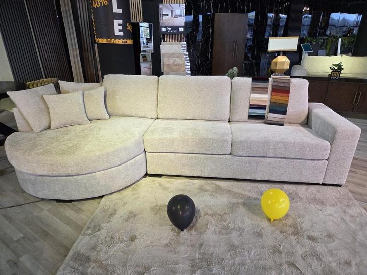 Super Speciale Korting – Alleen deze maand bij Gold Wonen!, Huis en Inrichting, Banken | Bankstellen, Nieuw, Hoekbank, Vierpersoons of meer