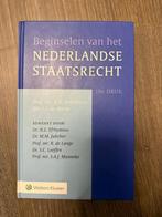 Beginselen van het Nederlandse Staatsrecht (19e druk) – Wolt, Ophalen of Verzenden, Alpha, Zo goed als nieuw, WO