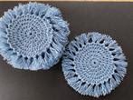 Onderzetters gehaakt in verschillende kleuren, Ophalen of Verzenden, Nieuw, Glas of Kopje