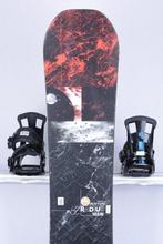 155 cm snowboard BURTON RADIUS WIDE, black/red, woodcore, Sport en Fitness, Verzenden, Gebruikt, Board