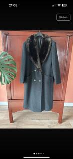 Jas  wol met nepbont C&A, Kleding | Dames, Jassen | Winter, Ophalen of Verzenden, Zo goed als nieuw