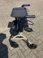 Binnen en buiten rollator met dienblad nieuw model 2025, Ophalen of Verzenden, Opvouwbaar, Nieuw