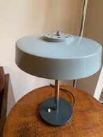 Metalen midcentury tafellamp bureaulamp burolamp, Huis en Inrichting, Ophalen of Verzenden, Zo goed als nieuw, Minder dan 50 cm