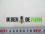 sticker ik ben BIJ de abn bank, Verzamelen, Ophalen, Zo goed als nieuw