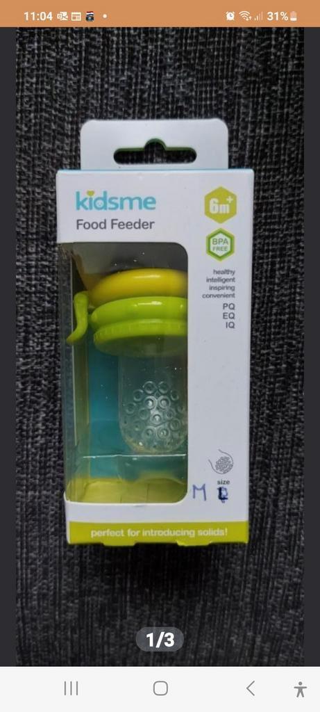 kidsee food feeder nieuw, Kinderen en Baby's, Babyvoeding en Toebehoren, Nieuw, Overige typen, Ophalen