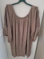 mooi tuniek in mt 54, Ophalen of Verzenden, Zo goed als nieuw, Bruin, Blouse of Tuniek