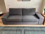 Ikea bank grijs 230cm breed, Ophalen, Gebruikt, Driepersoons, 200 tot 250 cm