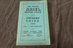 Ariel motorcycle 1928 owner's guide instructie boekje, Motoren, Ophalen of Verzenden, Overige merken