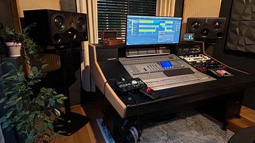 Tascam DM4800 digitage mengtafel incl. Argosy studiodesk, Audio, Tv en Foto, Professionele Audio-, Tv- en Video-apparatuur, Zo goed als nieuw