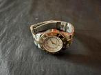 Pandora dames horloge bicolor., Sieraden, Tassen en Uiterlijk, Horloges | Dames, Ophalen of Verzenden, Zo goed als nieuw, Staal