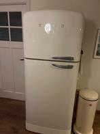 Smeg FAB50LCR5 Crème Koelkast met Aparte Vriezer, Witgoed en Apparatuur, Ophalen, Gebruikt, 200 liter of meer, 60 cm of meer