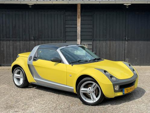 Keurige Smart Roadster 0.7 T 82PK AUT 695KG 198DKM Cabrio, Auto's, Smart, Particulier, Roadster, Airbags, Alarm, Bluetooth, Centrale vergrendeling