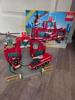 Lego 6389, brandweer kazerne met auto's en helicopter, Kinderen en Baby's, Speelgoed | Duplo en Lego, Ophalen of Verzenden, Gebruikt