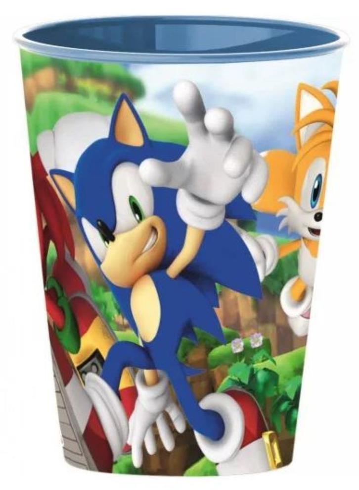 Sonic the Hedgehog Beker - Magnetron - Diverse uitvoeringen, Hobby en Vrije tijd, Feestartikelen, Nieuw, Overige typen, Verjaardag