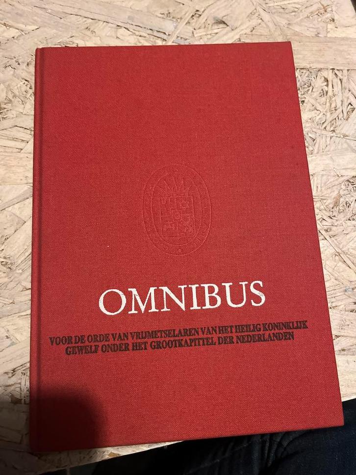 Vrijmetselarij Omnibus - Grootkapittel Nederland, Boeken, Godsdienst en Theologie, Zo goed als nieuw, Overige religies, Ophalen of Verzenden