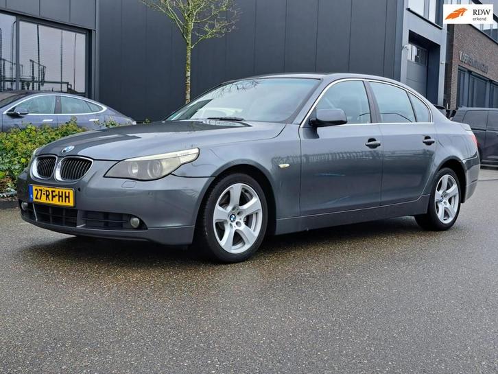 BMW 5-serie 525i High Executive Export, Auto's, BMW, Bedrijf, Te koop, 5-Serie, ABS, Airconditioning, Alarm, Boordcomputer, Centrale vergrendeling