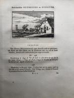 248 / Muiderberg Kopergravure 1732, Antiek en Kunst, Kunst | Etsen en Gravures, Ophalen of Verzenden
