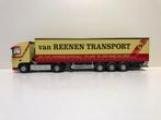 modelauto 1-50 WSI Daf XF 105 en Tautliner v.Reenen, Hobby en Vrije tijd, Modelauto's | 1:50, Ophalen of Verzenden, Zo goed als nieuw