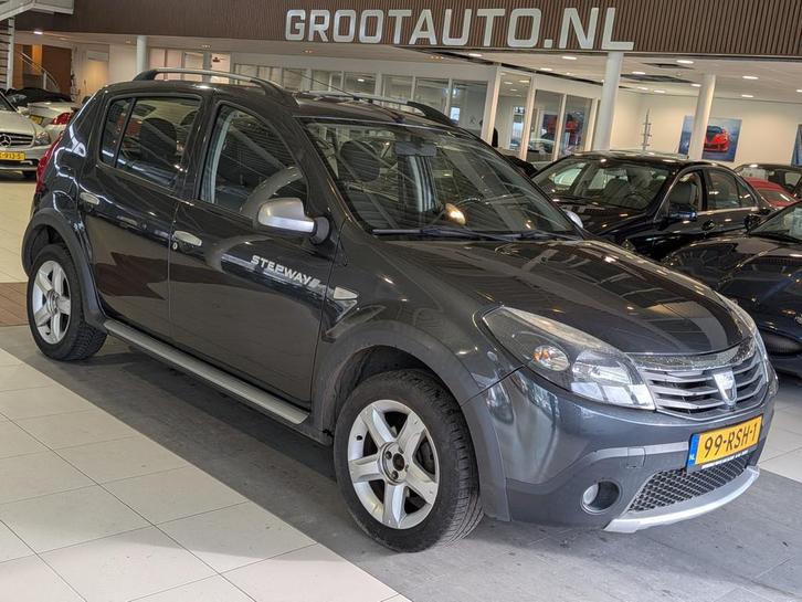 Dacia Sandero 1.6 Stepway LPG NAP, Airco, Trekhaak, Stuurbek, Auto's, Dacia, Bedrijf, Te koop, Sandero Stepway, ABS, Airbags, Airconditioning