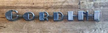 Renault GORDINI origineel embleem (“zilver”) beschikbaar voor biedingen