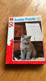 Jumbo puzzel Kat 50 stuks, 10 tot 50 stukjes, Ophalen of Verzenden, Zo goed als nieuw
