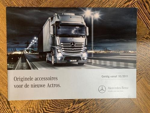 Folder brochure Mercedes-Benz Actros Accessoires 2011 nieuw!, Boeken, Auto's | Folders en Tijdschriften, Nieuw, Mercedes, Ophalen of Verzenden