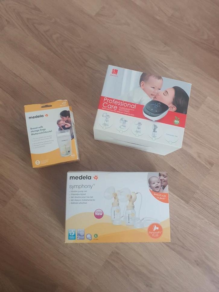 Horigen dubbele borstkolf, Kinderen en Baby's, Babyvoeding en Toebehoren, Zo goed als nieuw, Borstkolf, Ophalen of Verzenden