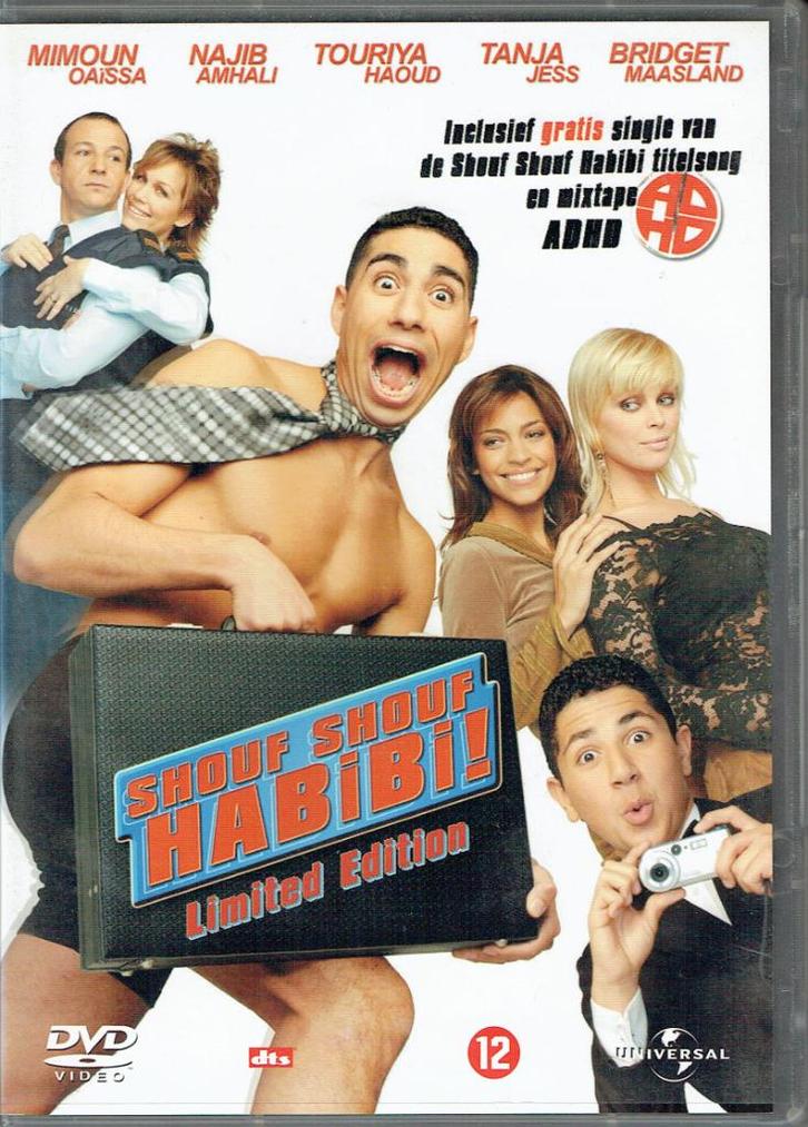 DVD 'Shouf Shouf Habibi!' Limited Edition, Cd's en Dvd's, Dvd's | Komedie, Zo goed als nieuw, Romantische komedie, Vanaf 12 jaar
