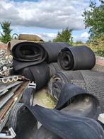 rubberen rollen, Doe-het-zelf en Verbouw, Overige materialen, Gebruikt, 15 m² of meer, Ophalen