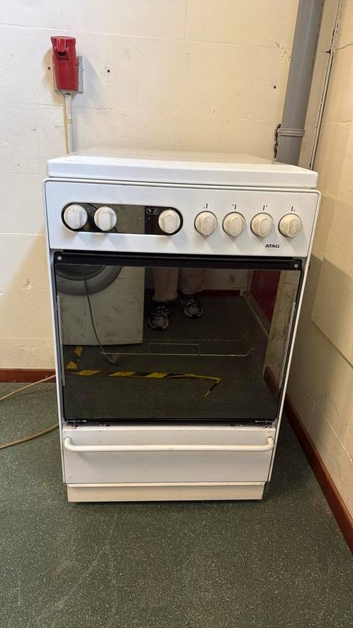 Atag gasfornuis, Witgoed en Apparatuur, Fornuizen, Zo goed als nieuw, Inbouw, Gas, 4 kookzones, Minder dan 85 cm, 45 tot 60 cm