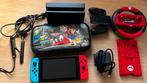 Nintendo Switch met accessoires, Spelcomputers en Games, Ophalen of Verzenden, Zo goed als nieuw, Met 2 controllers, Switch Original