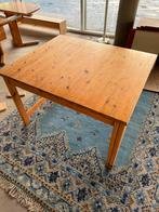 Grenenhouten eettafel met hangoor. Opknapper, Huis en Inrichting, Tafels | Eettafels, Ophalen, Gebruikt, 50 tot 100 cm, Vijf personen of meer