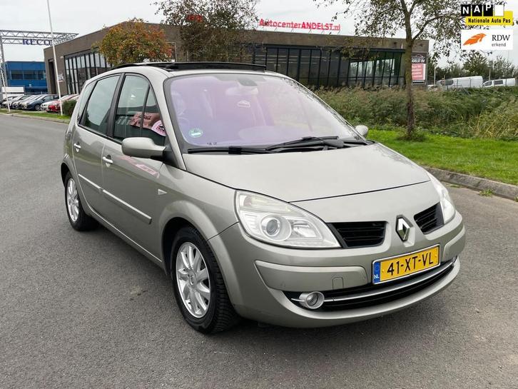Renault Scénic 2.0-16V Tech Line Aut, Schuif-dak, Cruise, N, Auto's, Renault, Te koop, Scénic, ABS, Airbags, Airconditioning, Boordcomputer