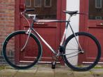 Vintage racefiets > fixie stadfiets, Fietsen en Brommers, Fietsen | Racefietsen, Staal, Zo goed als nieuw, 61 tot 65 cm, Ophalen