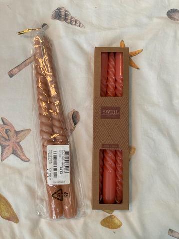 Gedraaide Kaarsen Set - Rustik Lys & Swirl beschikbaar voor biedingen
